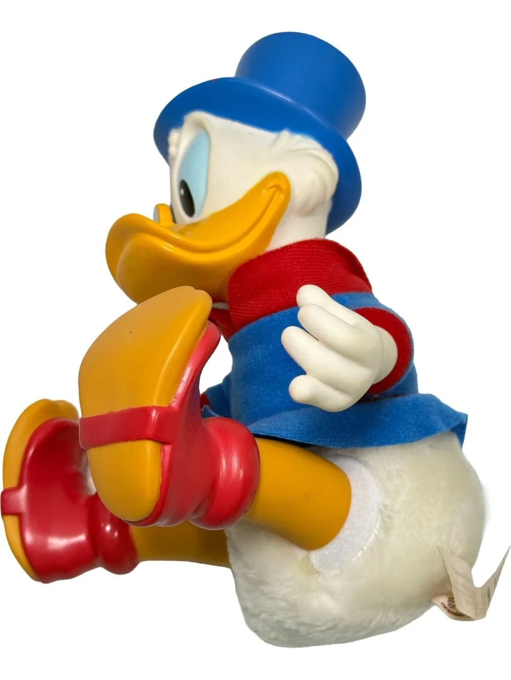 VTG Disney Scrooge McDuck Applause #15055 Ducktales Soft Vinyl 7